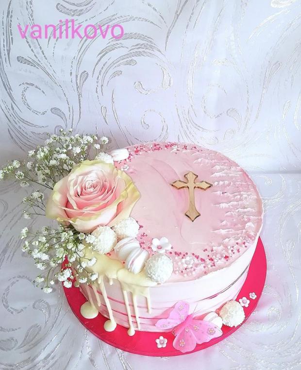 Psp , torta, Torty na cirkevné sviatky, vanilkovo, 1