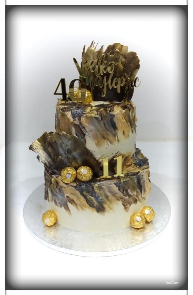 s buttercremom..., torta, Narodeninové torty, Danielita13, 1