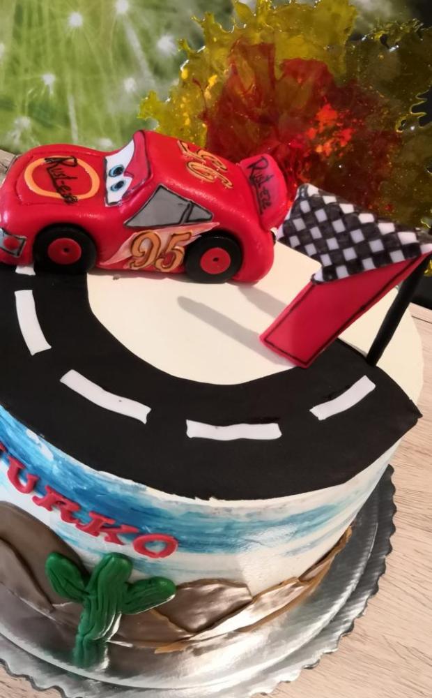 MC Queen , torta, Torty autíčka, vláčiky, martusska1, 2