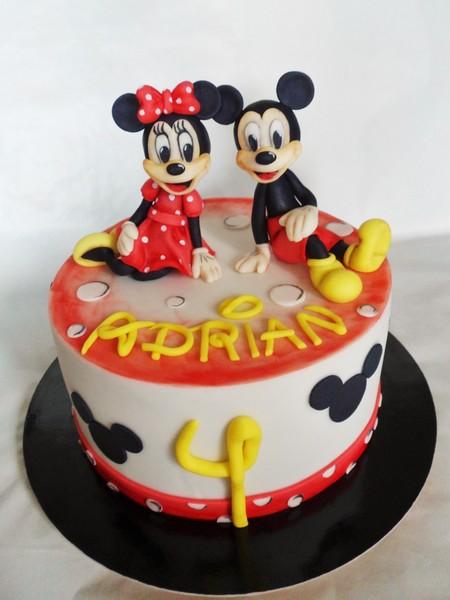 Mickey a Minnie torta, torta, Rozprávkové torty, veroc, 1