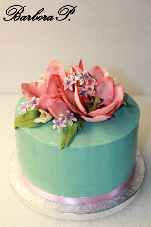 S tulipány, torta, Narodeninové torty, BarboraP., 1