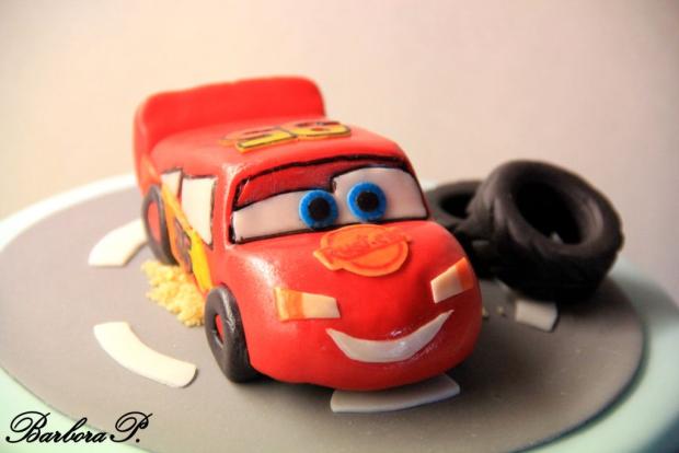 Blesk McQueen , torta, Torty autíčka, vláčiky, BarboraP., 4