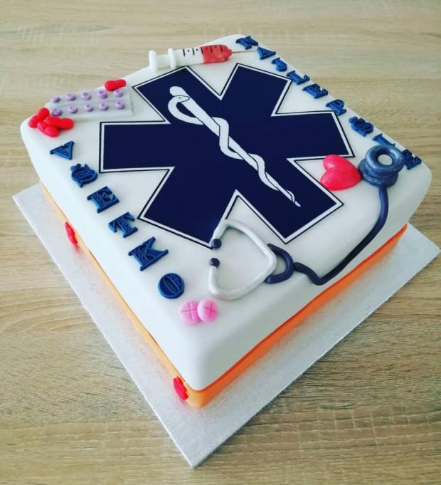 Pre lekára RZP , torta, Netradičné torty, TinkyCake, 1