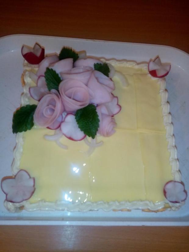 Slana prvotina, torta, Slané torty, kira, 1