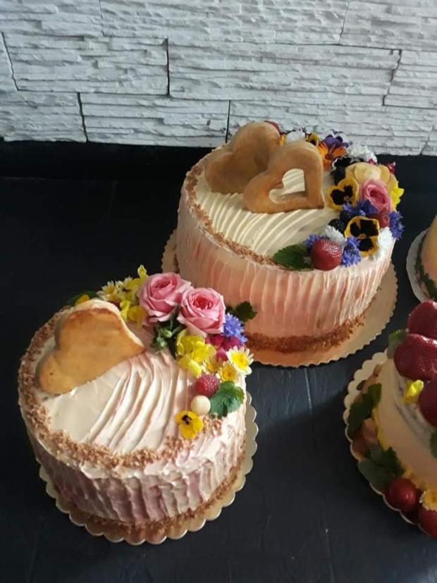 Svadobna 4kombinacia, torta, Svadobné torty, messinka, 2