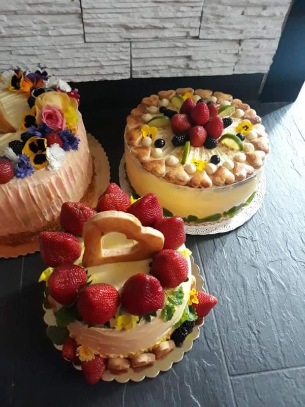Svadobna 4kombinacia, torta, Svadobné torty, messinka, 3