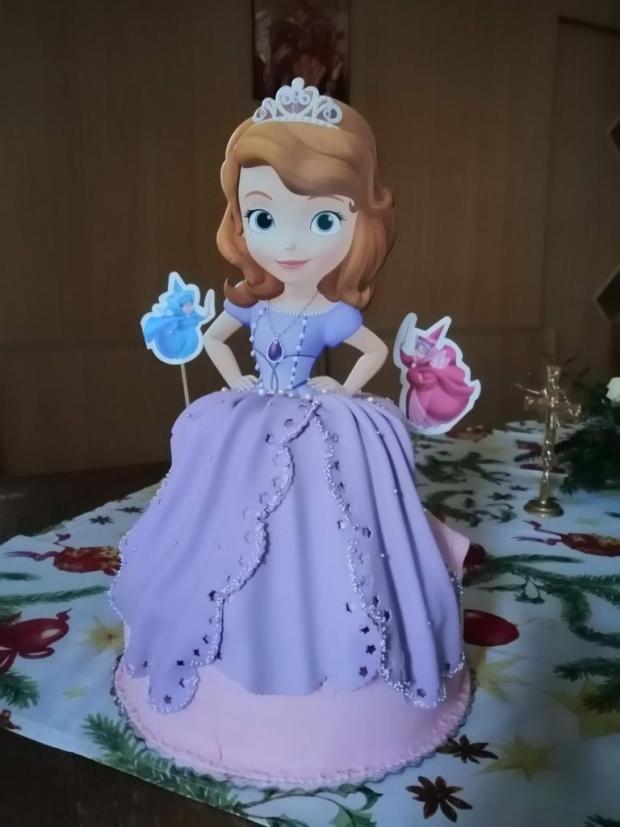 Kartonova princezna, torta, Torty pre dievčatá, Sigetka, 1