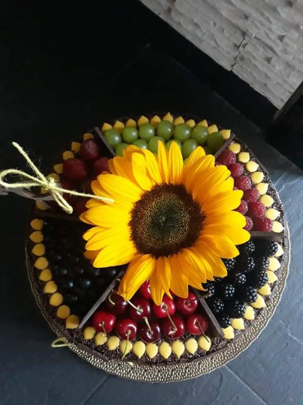 Cokoladovo-ovocna, torta, Čokoládové torty, messinka, 2