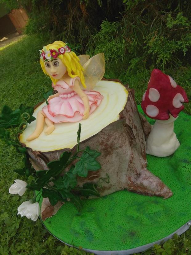 Tortička pre malú vílu, torta, Torty pre dievčatá, m.o.n.i.č.k.a, 2