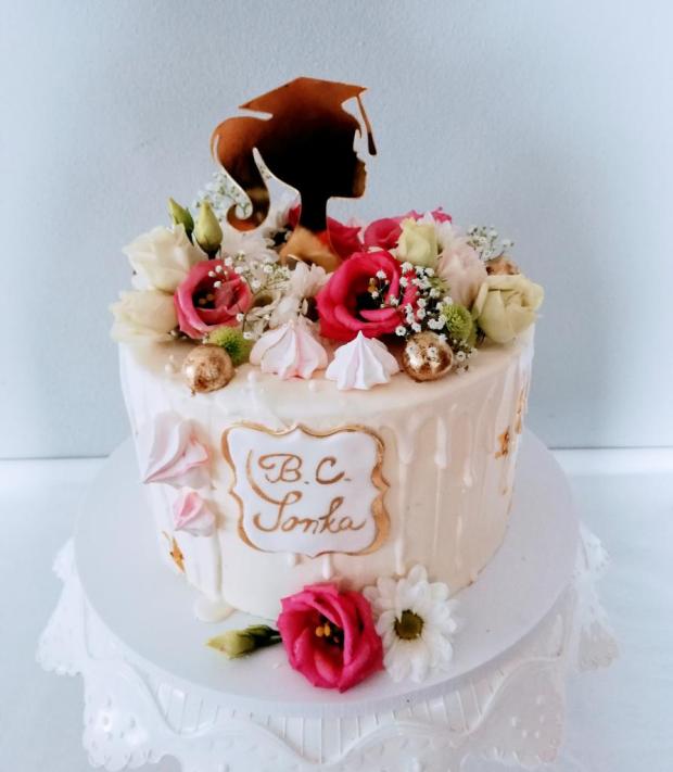 K promóciam, torta, Torty - škola, stužková, mlssna alena, 1