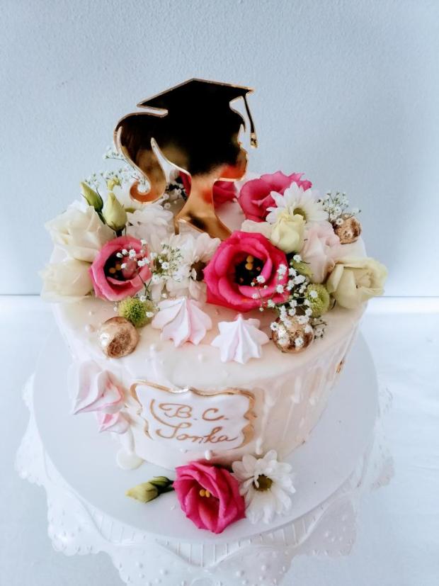 K promóciam, torta, Torty - škola, stužková, mlssna alena, 2