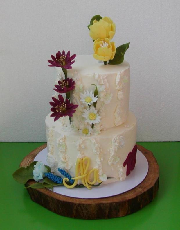 Narodeninová pre Alenku, torta, Narodeninové torty, babina 555, 1