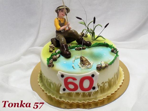 pre rybára, torta, Narodeninové torty pre rybára, torta, Narodeninové torty, Tonka 57, 1