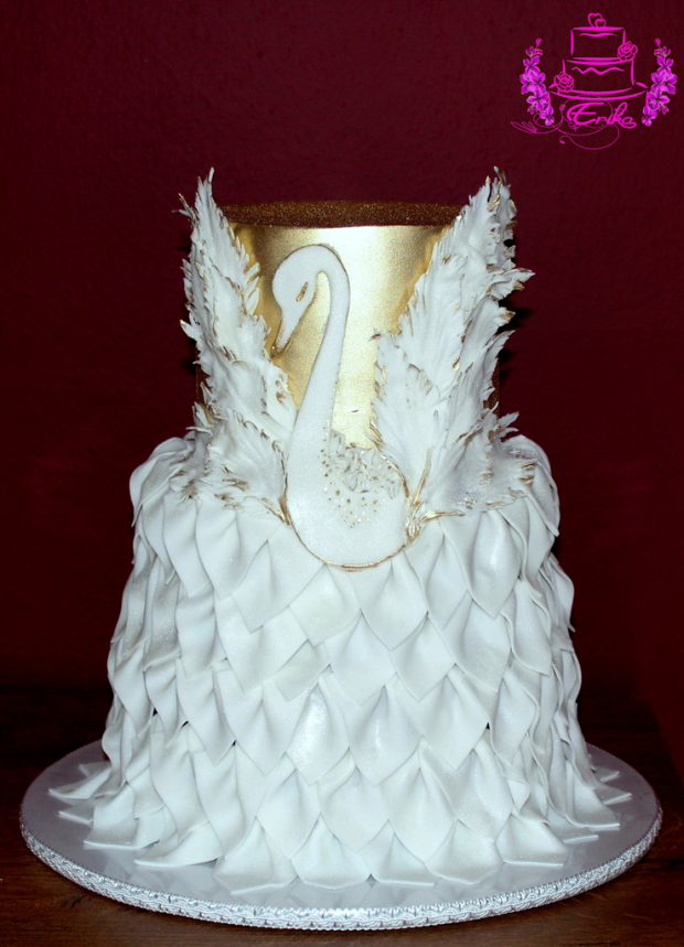 torta "Labuť", torta, Narodeninové torty, amerika, 1