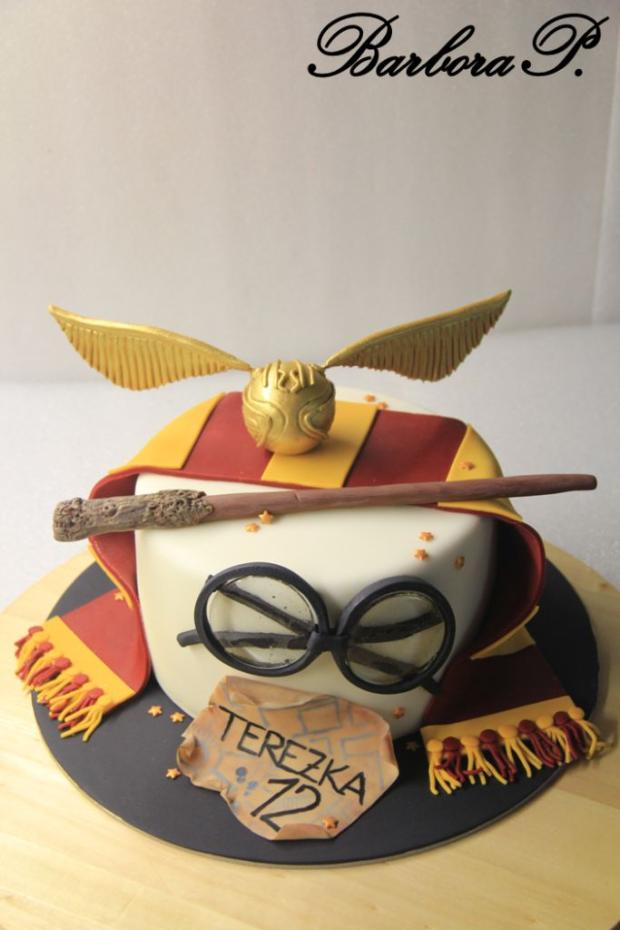Harry Potter, torta, Rozprávkové torty, BarboraP., 3