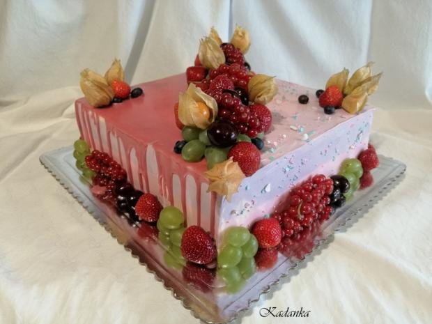 Drip tortička na promócie..., torta, Drip torty, Kadanka, 2