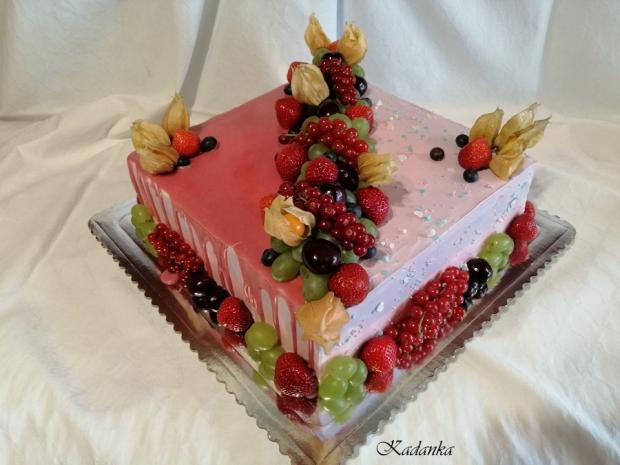 Drip tortička na promócie..., torta, Drip torty, Kadanka, 1