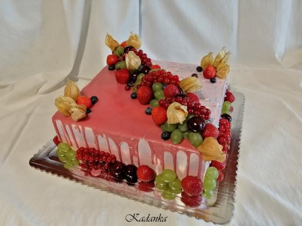 Drip tortička na promócie..., torta, Drip torty, Kadanka, 4