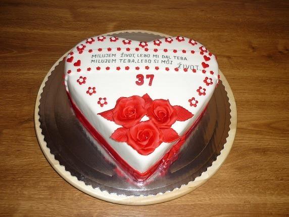 Srdce na želanie, torta, Narodeninové torty, jarka22, 1