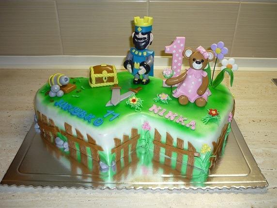 Pre dvoch oslávencov na želanie, torta, Rozprávkové torty, jarka22, 1