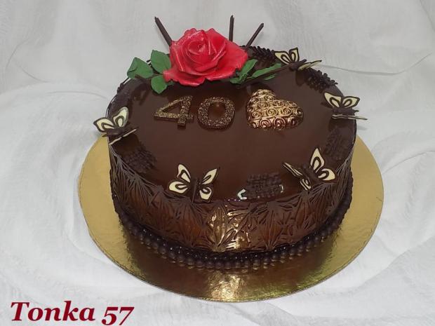 čokoládová, torta, Narodeninové torty čokoládová, torta, Narodeninové torty, Tonka 57, 1