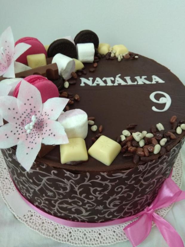 Narodeninová čoko tortička , torta, Čokoládové torty, m.o.n.i.č.k.a, 2