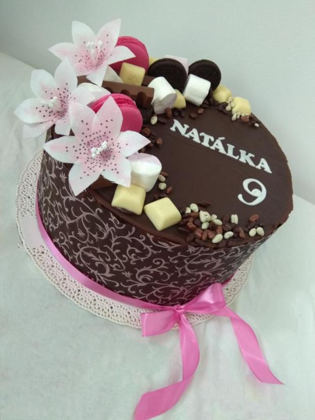 Narodeninová čoko tortička , torta, Čokoládové torty, m.o.n.i.č.k.a, 1
