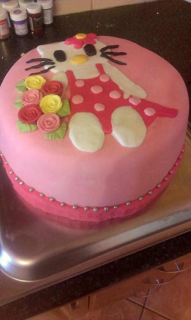 Hello Kitty, torta, Rozprávkové torty, Veronnika, 1