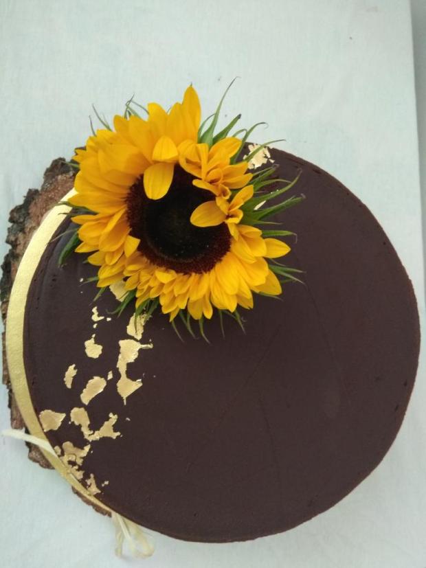 Tortička so slnečnicou, torta, Čokoládové torty, m.o.n.i.č.k.a, 4