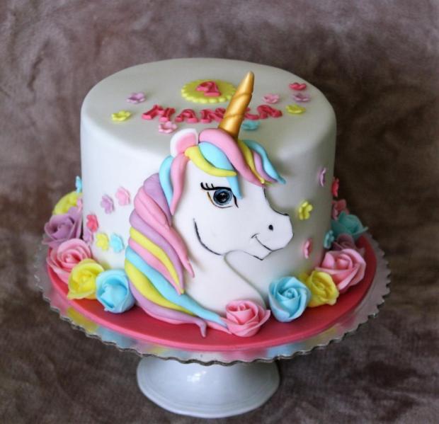 S jednorožcom, torta, Rozprávkové torty, stanula, 1