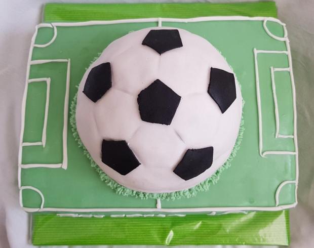 Futbalová..., torta, Športové torty, Mariolka, 1