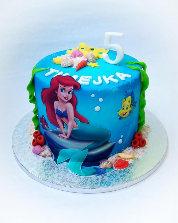 Ariel , torta, Torty pre dievčatá, Danielita13, 1