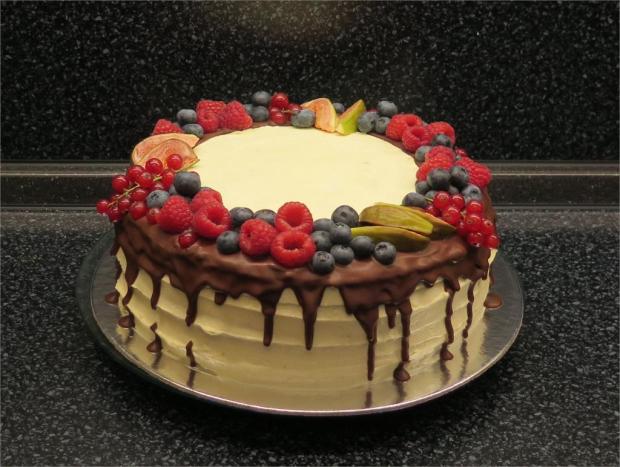 Ovocná, torta, Narodeninové torty, alapk, 1