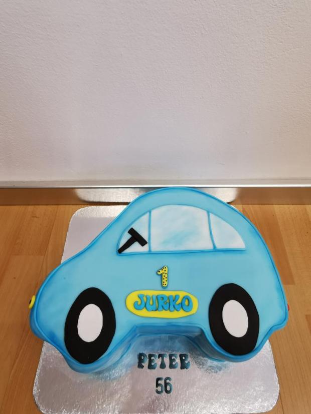 Autíčko pre Jurka , torta, Torty autíčka, vláčiky, Beáta Mihová, 1