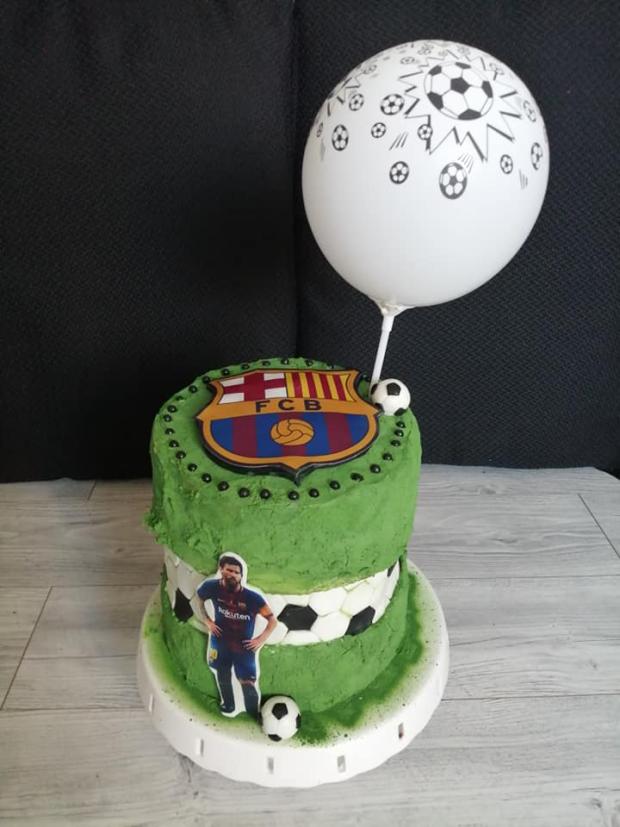 Barcelonská, torta, Športové torty, messinka, 1