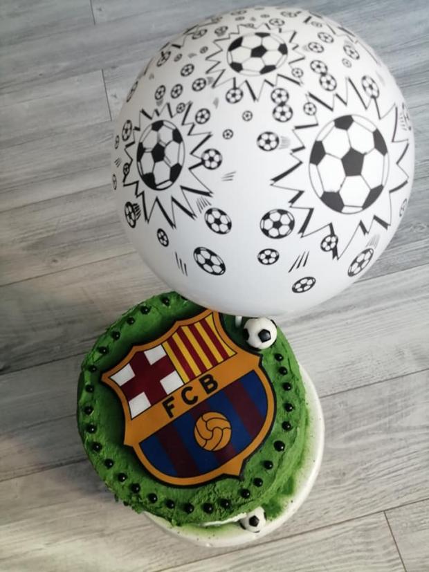 Barcelonská, torta, Športové torty, messinka, 3