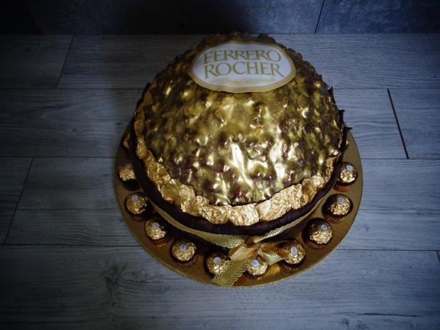 Ferrero Rocher, torta, Čokoládové torty, messinka, 1