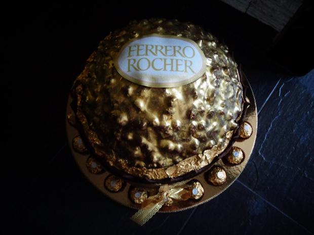 Ferrero Rocher, torta, Čokoládové torty, messinka, 2