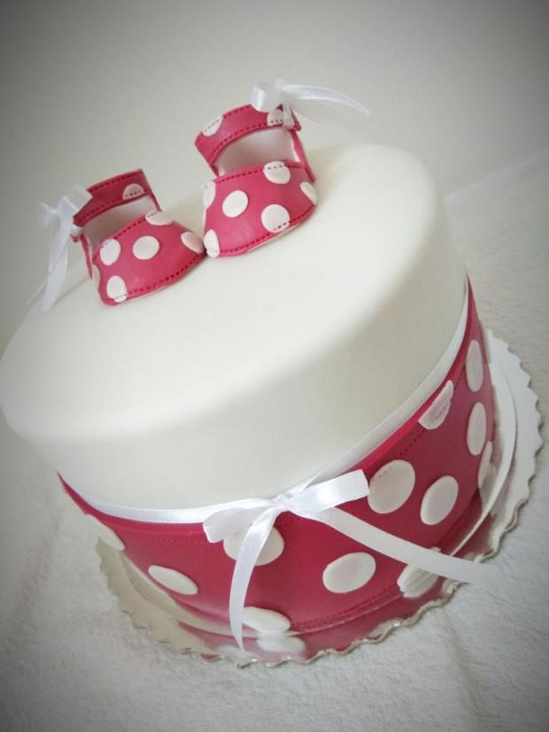Krstinová pre malú princezničku , torta, Torty na krstiny, m.o.n.i.č.k.a, 1