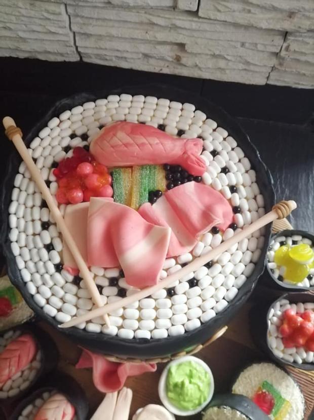 SUSHI TORTA, torta, Narodeninové torty, messinka, 3