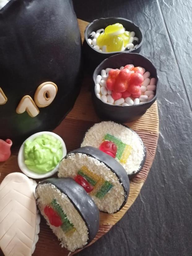 SUSHI TORTA, torta, Narodeninové torty, messinka, 2