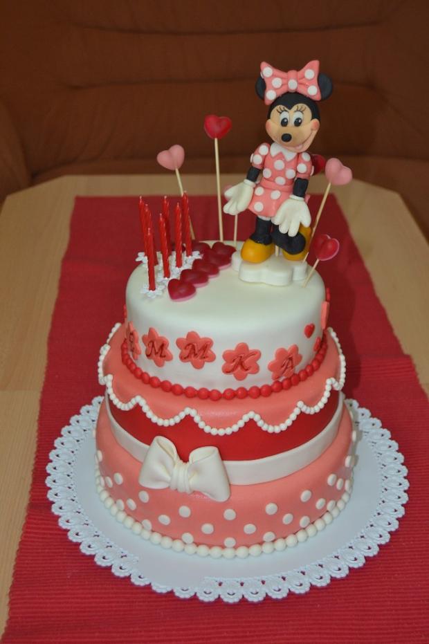 Torta s Minnie Mouse, torta, Rozprávkové torty, N a D, 1