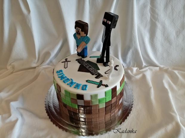 minecraft, torta, Ostané torty pre deti, Kadanka, 2