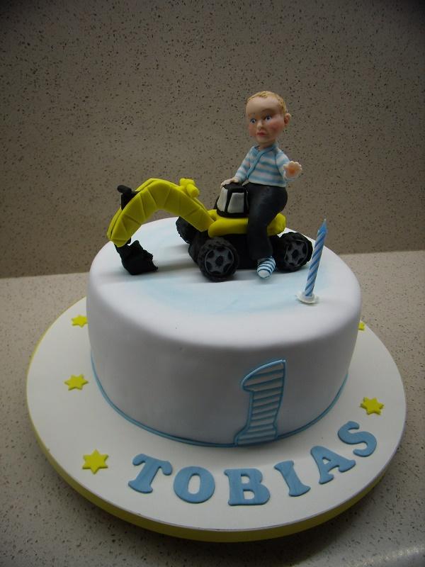 pre Tobiaska s bágrom, torta, Torty autíčka, vláčiky pre Tobiaska s bágrom, torta, Torty autíčka, vláčiky, mariaJ, 1