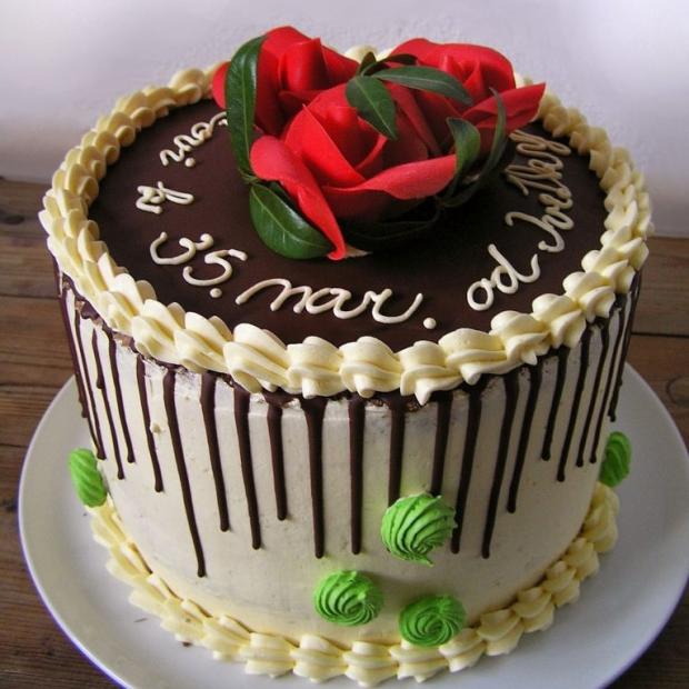 Narodeninová tortička, nestarnúca klasika , torta, Narodeninové torty, kreativnepecenie, 1