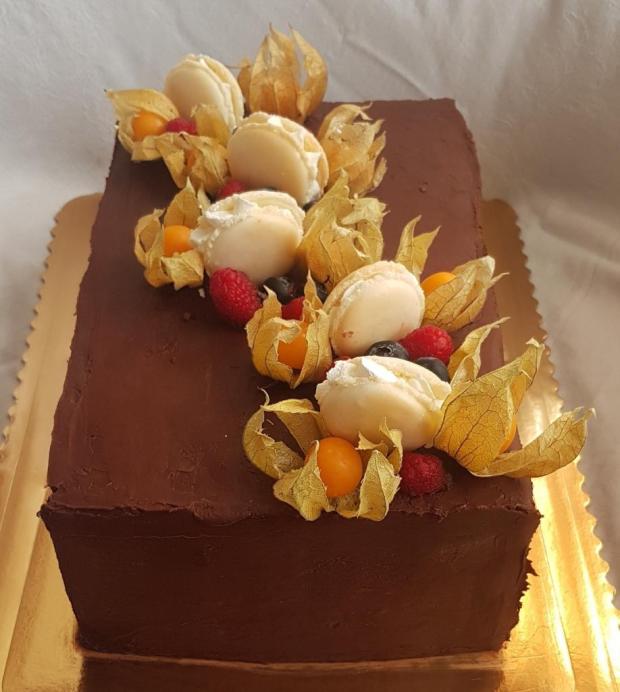 Narodeninová..., torta, Čokoládové torty, Mariolka, 1