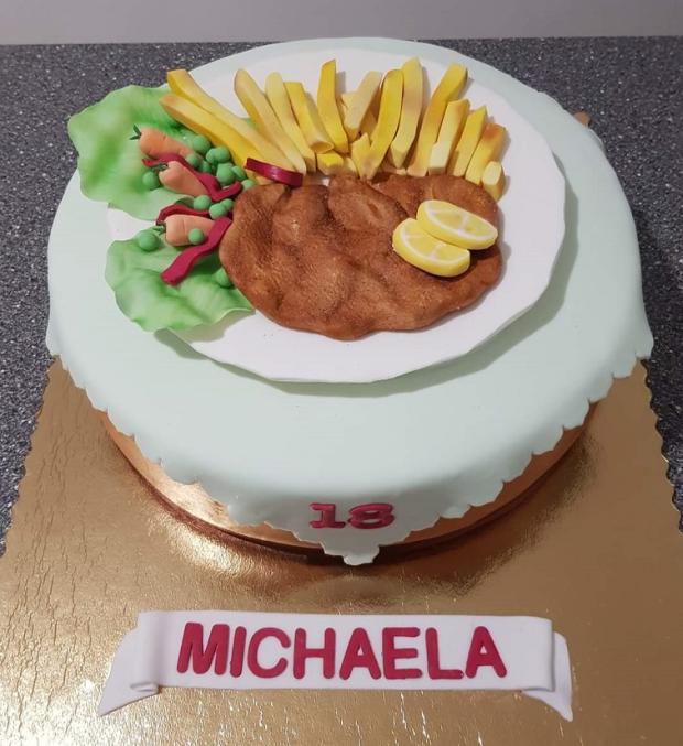 obed torta, torta, Narodeninové torty, MK martina, 1