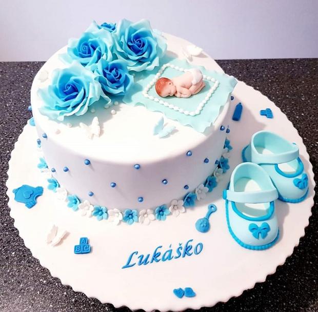 krstiny, torta, Torty na cirkevné sviatky, MK martina, 1