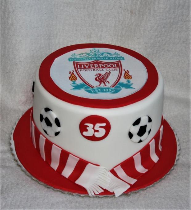 FC Liverpool, torta, Športové torty, stanula, 1