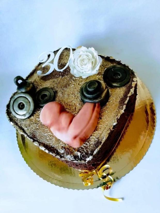 Torta pre športovca , torta, Čokoládové torty, Silvia Uhliarová, 1